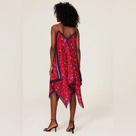 Jason Wu | Handkerchief Dress Red Leopard - Picture 3 of 8